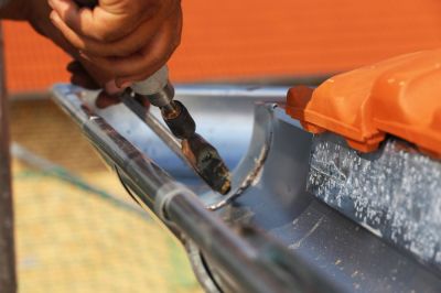 Galvanized Gutter Repair